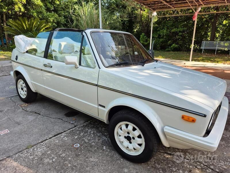 Usata VW Golf Cabriolet 1983 Bianco Cabrio