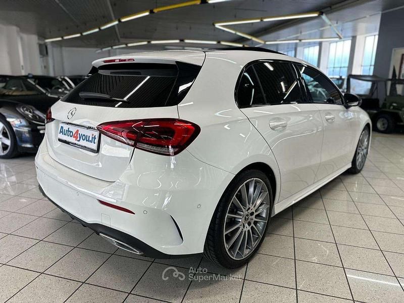 Usata Mercedes A250 AMG line 224 CV (164 kW) 2022 Bianco Berlina