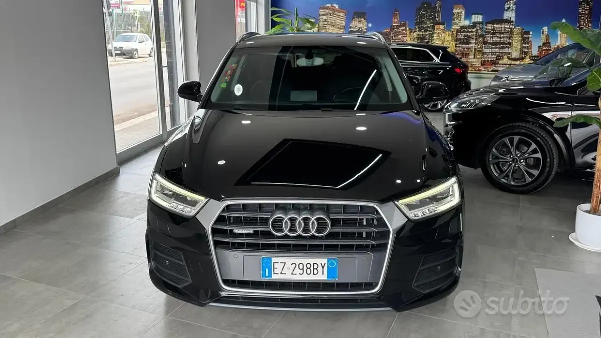 Usata Audi Q3 Sport 150 CV (110 kW) 2015 Nero SUV