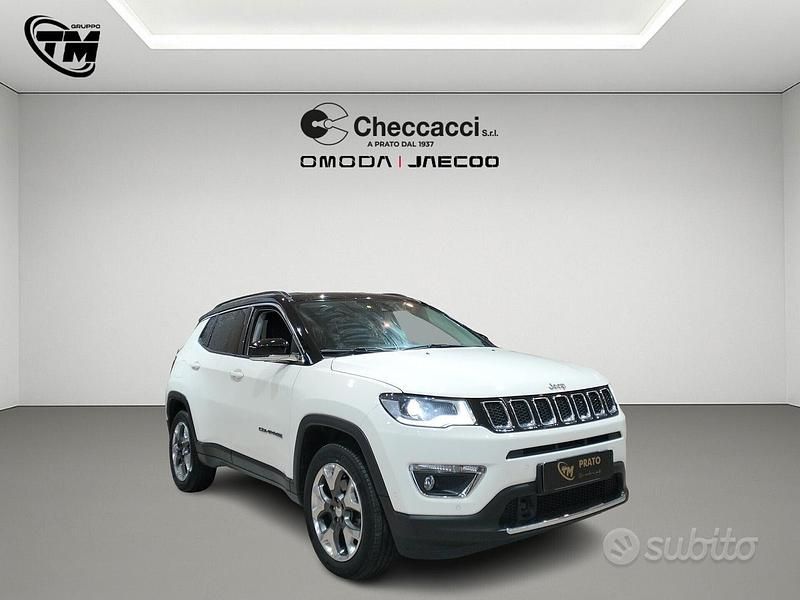 Usata Jeep Compass Limited 170 CV (125 kW) 2019 Bianco SUV