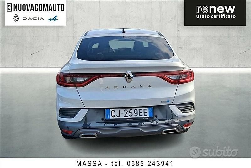 Usata Renault Arkana RS Line 145 CV (106 kW) 2022 Bianco SUV