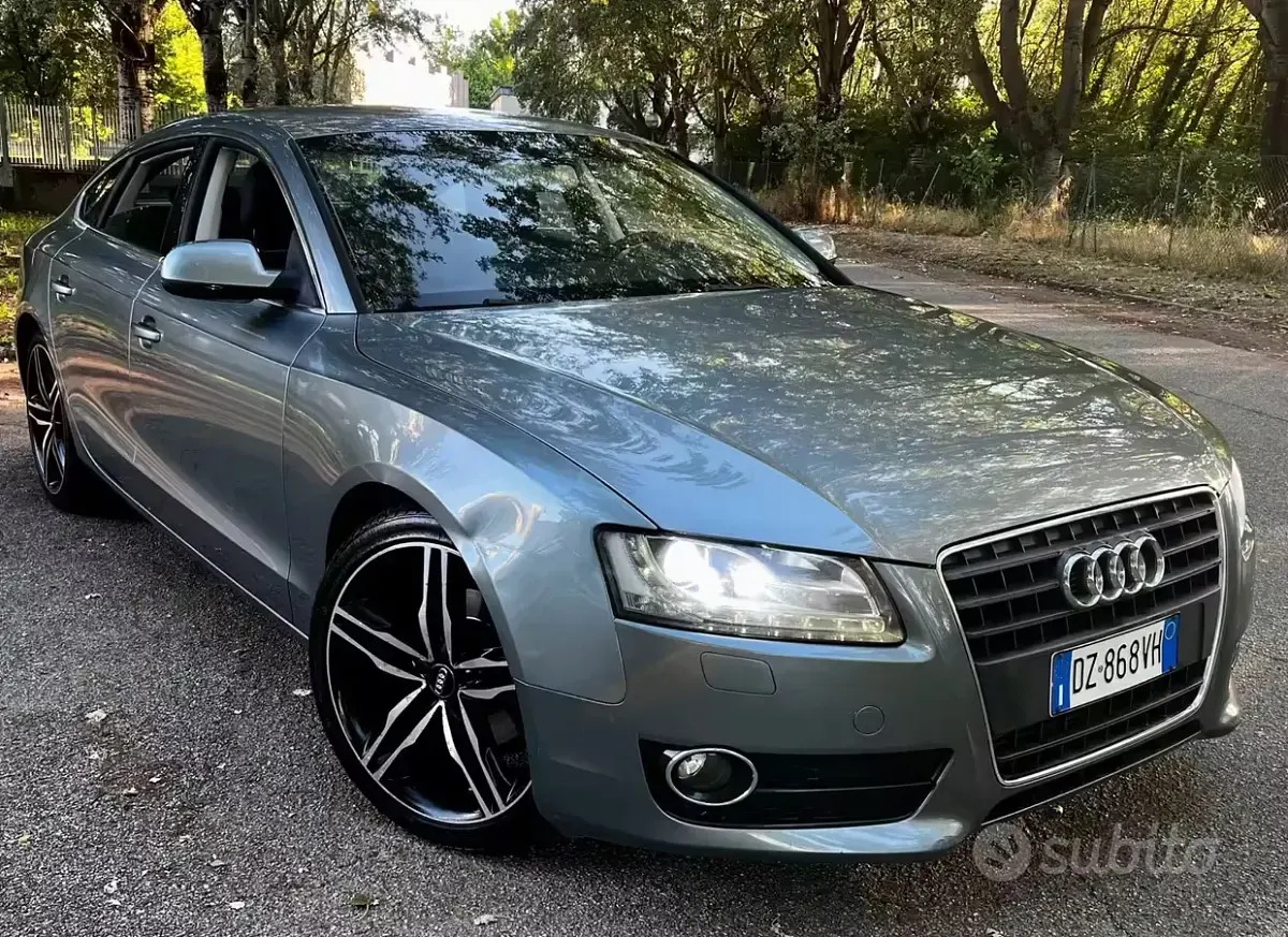 Usata Audi A5 Advanced 170 CV (125 kW) 2009 Bluazzurro Coupé