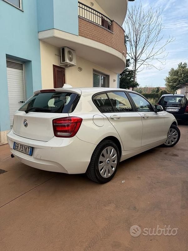 Usata BMW 116 136 CV (100 kW) 2013 Bianco Utilitaria