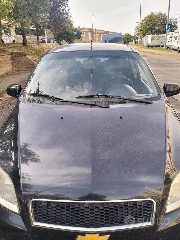 Usata Chevrolet Aveo LS 2010 Nero Berlina