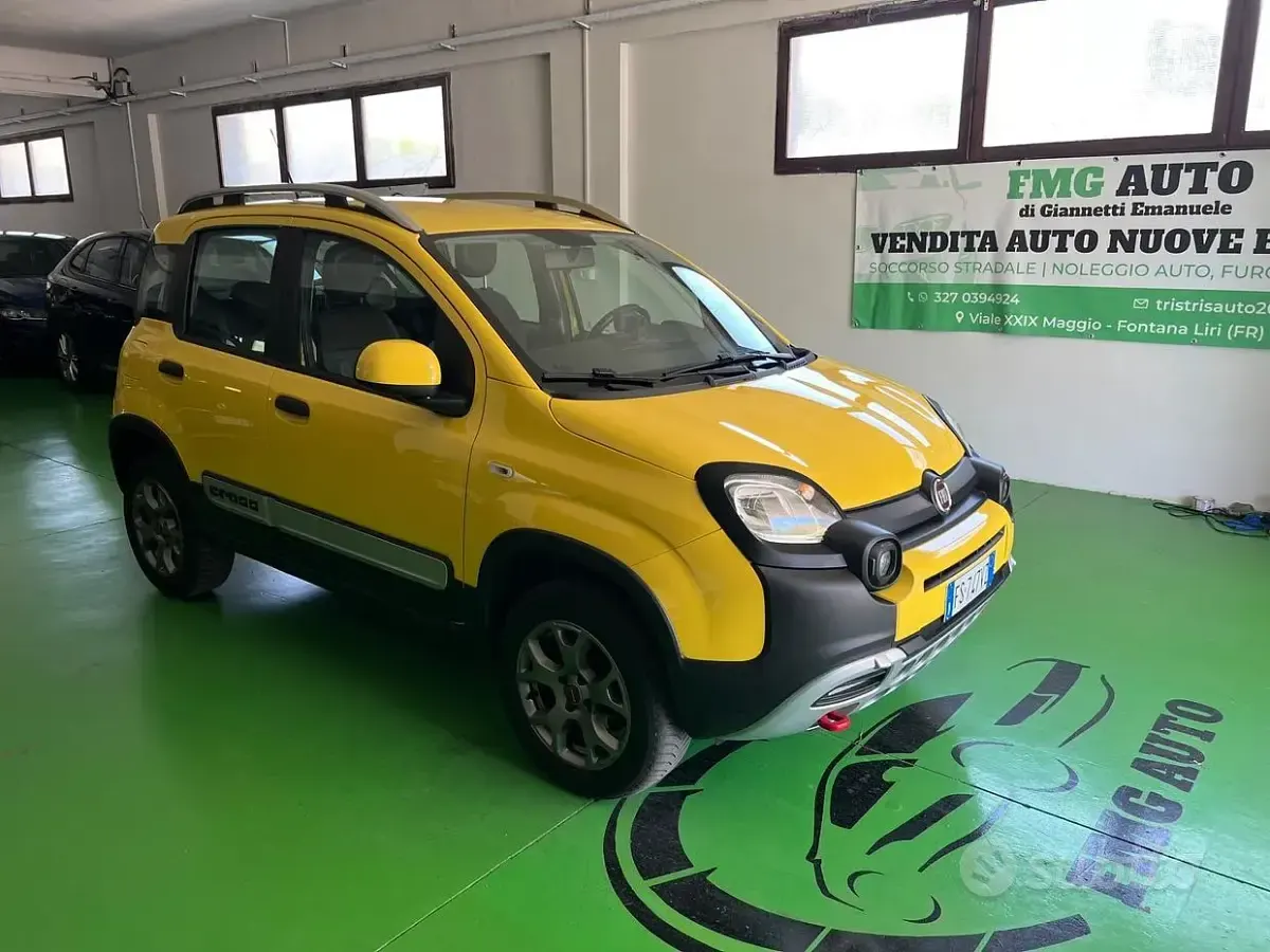 Usata Fiat Panda Cross Cross 86 CV (63 kW) 2019 Giallo Utilitaria