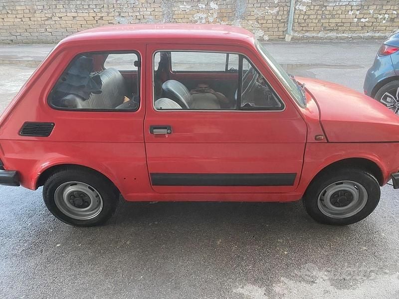Usata Fiat 126 24 CV (17 kW) 1981 Rosso Utilitaria