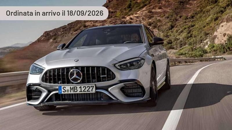 Nuova Mercedes C63S AMG Premium Plus 680 CV (500 kW) 2026 Argento Berlina