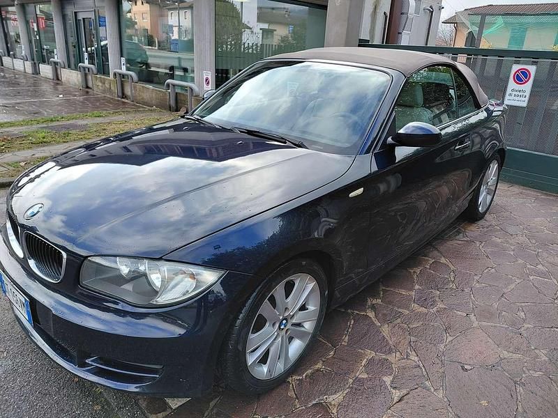 Usata BMW 120 Cabriolet 177 CV (130 kW) 2008 Blu/azzurro Cabrio