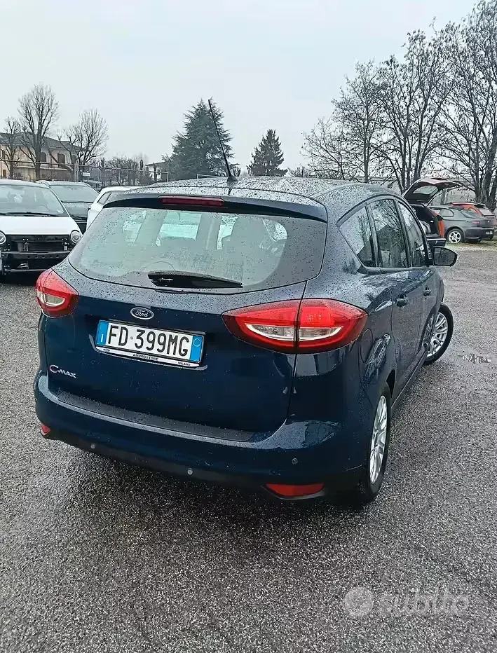 Usata Ford C-MAX 95 CV (69 kW) 2016 Blu Monovolume