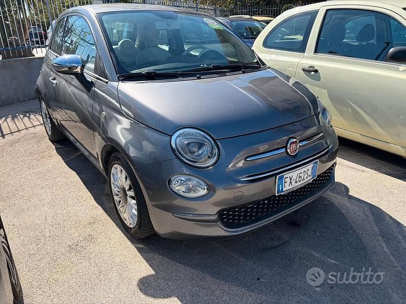Usata Fiat 500 Lounge 70 CV (51 kW) 2019 Grigio Berlina