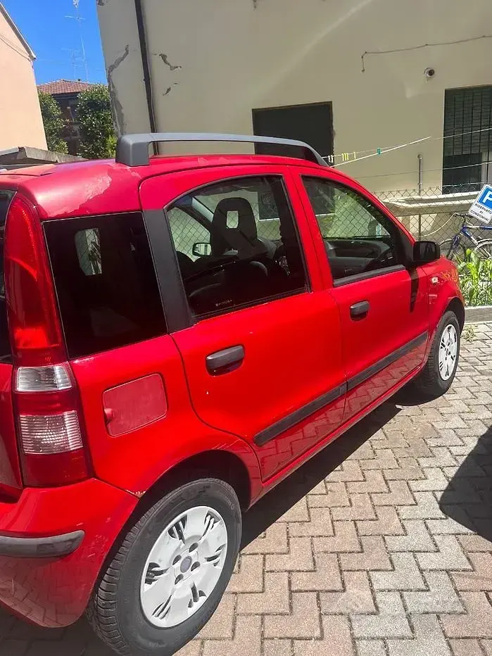 Usata Fiat Panda 60 CV (44 kW) 2008 Rosso Utilitaria