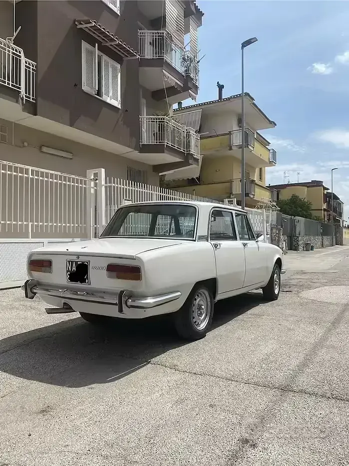 Usata Alfa Romeo 2000 1970 Bianco Berlina