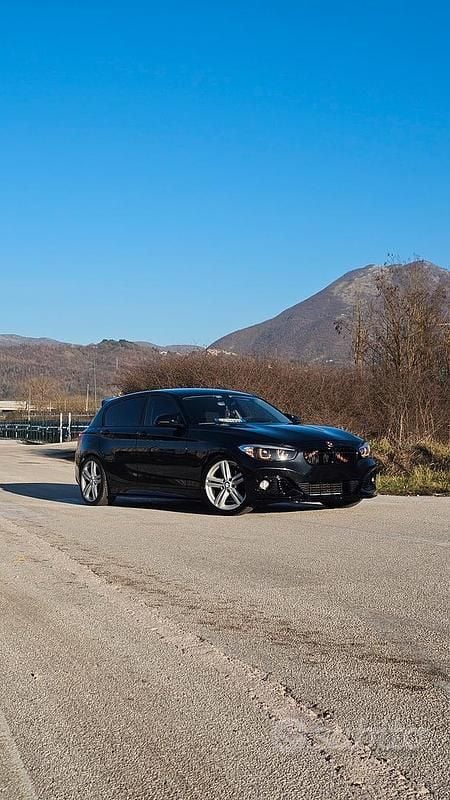 Usata BMW 120 M Sport 184 CV (135 kW) 2016 Nero Utilitaria
