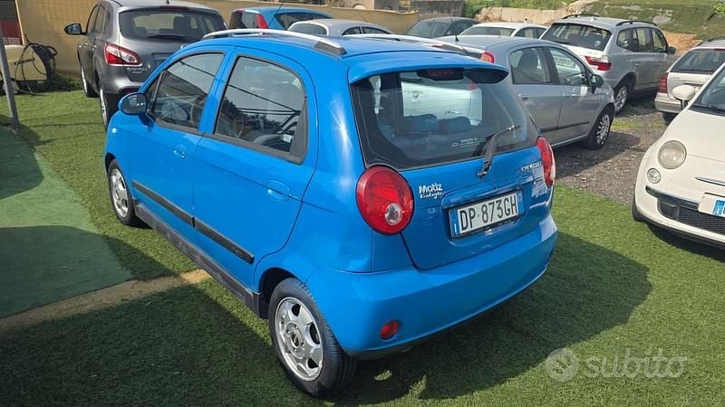 Usata Chevrolet Matiz SX 66 CV (48 kW) 2009 Blu Utilitaria