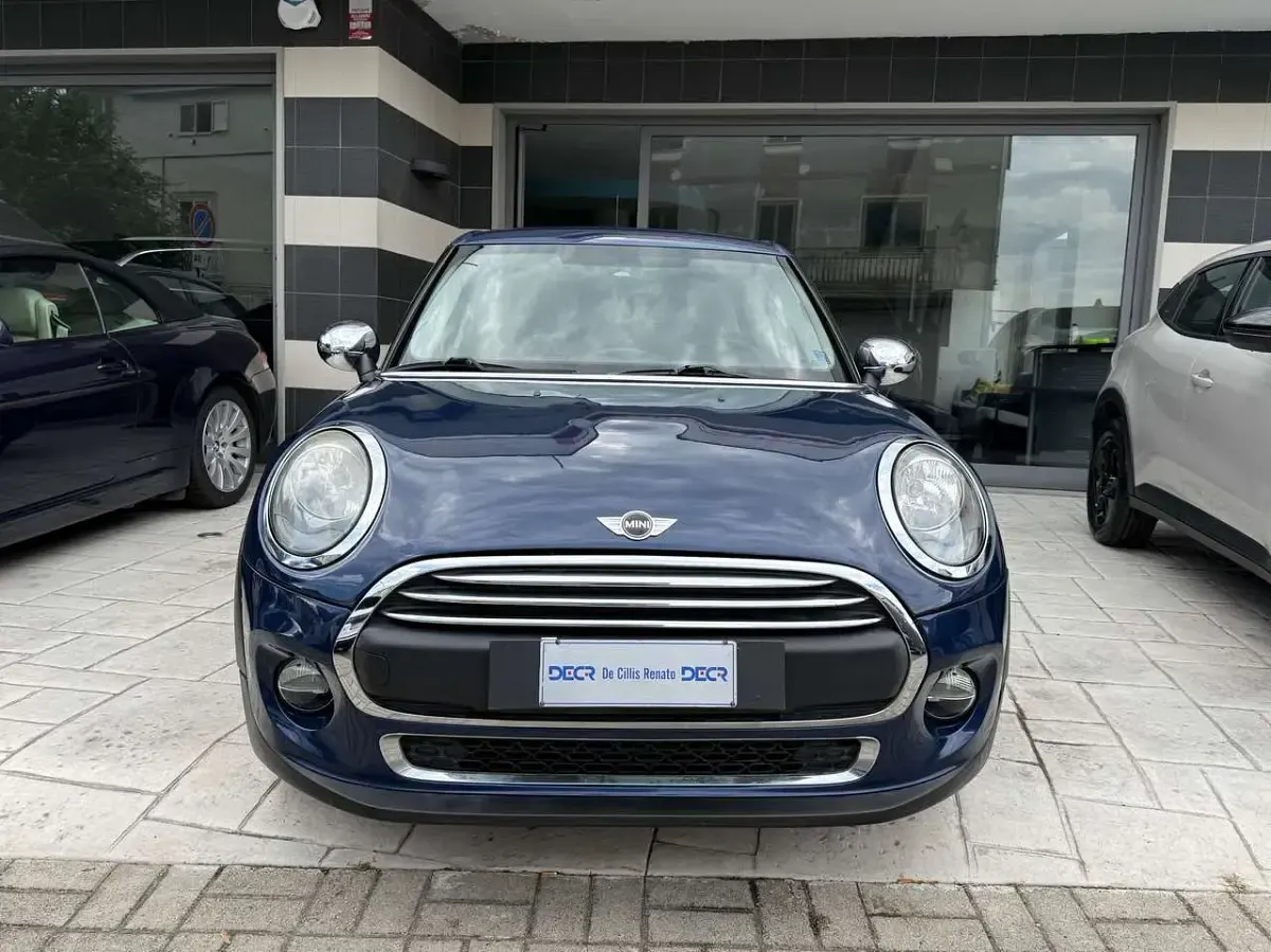 Usata Mini One D Business 95 CV (69 kW) 2015 Blu/azzurro Utilitaria