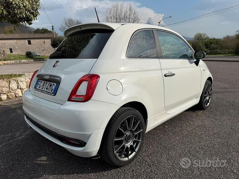 Usata Fiat 500 S 95 CV (69 kW) 2016 Bianco Berlina