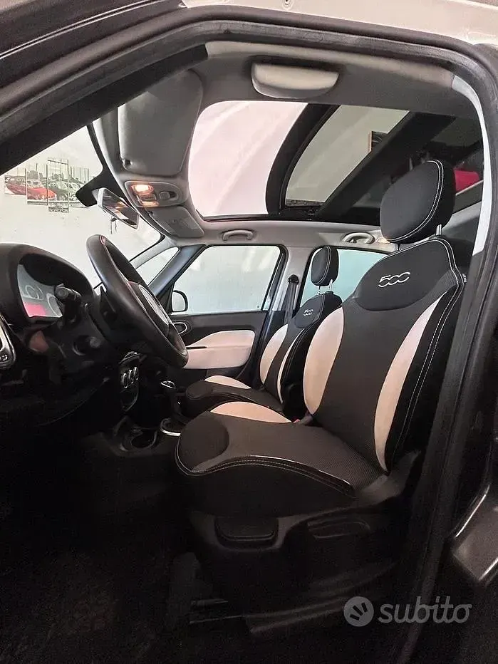 Usata Fiat 500L Trekking 85 CV (62 kW) 2014 Nero Monovolume