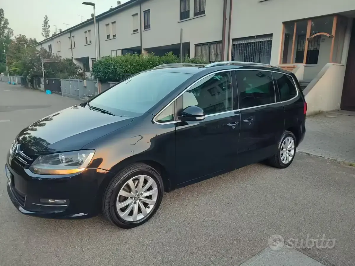 Usata VW Sharan 177 CV (130 kW) 2013 Nero Monovolume