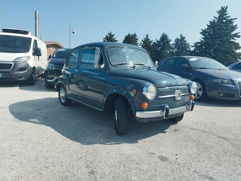 Usata Fiat 600D 32 CV (23 kW) 1965 Grigio Utilitaria