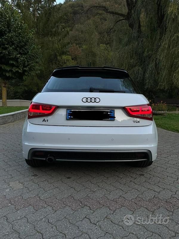 Usata Audi A1 Sportback 90 CV (66 kW) 2013 Bianco Utilitaria