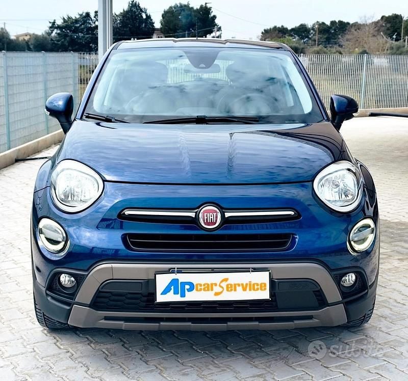 Usata Fiat 500X Cross 120 CV (88 kW) 2020 Blu SUV