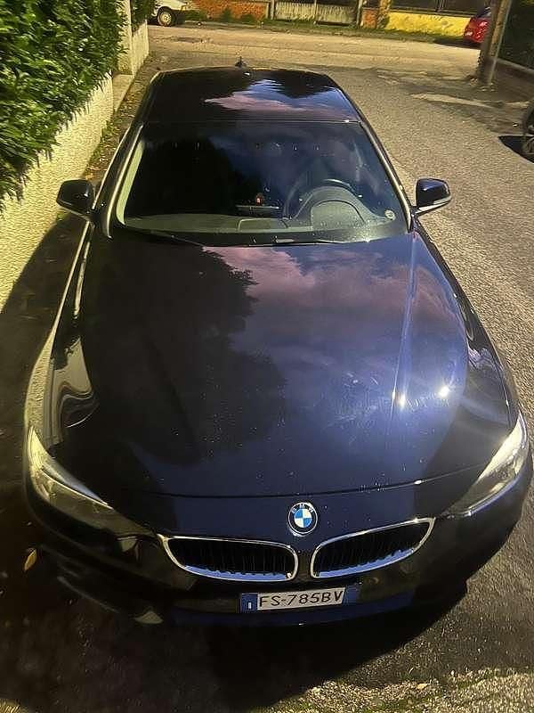 Usata BMW 420 190 CV (139 kW) 2019 Blu/azzurro Coupé