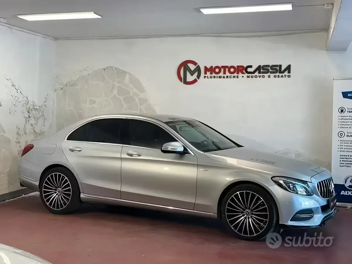 Usata Mercedes C220 Premium 170 CV (125 kW) 2016 Grigio Berlina