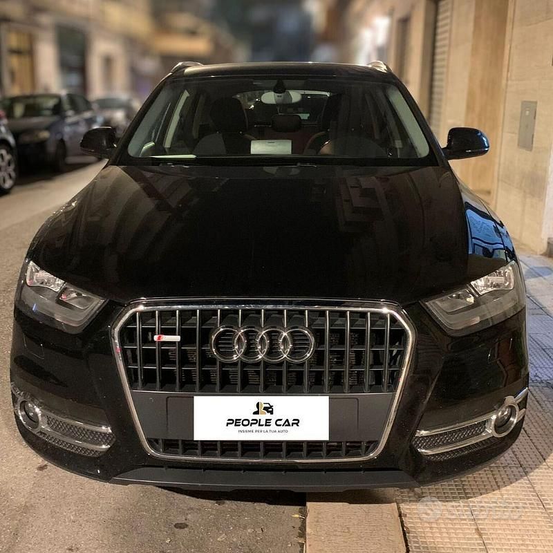 Usata Audi Q3 Advanced Plus 140 CV (102 kW) 2012 Nero SUV