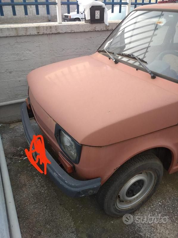 Usata Fiat 126 24 CV (17 kW) 1982 Marrone Utilitaria