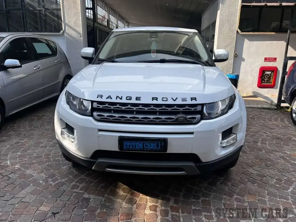 Usata Land Rover Range Rover evoque Pure 150 CV (110 kW) 2013 Bianco SUV