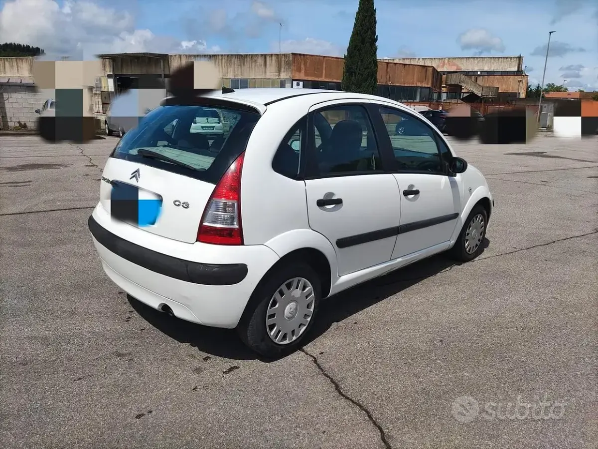 Usata Citroën C3 60 CV (44 kW) 2008 Bianco Berlina