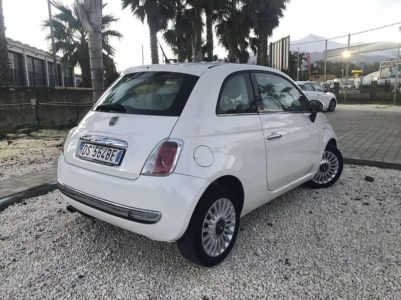 Usata Fiat 500 Lounge 69 CV (50 kW) 2007 Bianco Utilitaria
