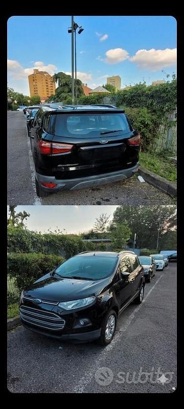 Usata Ford Ecosport 125 CV (91 kW) 2016 Nero SUV