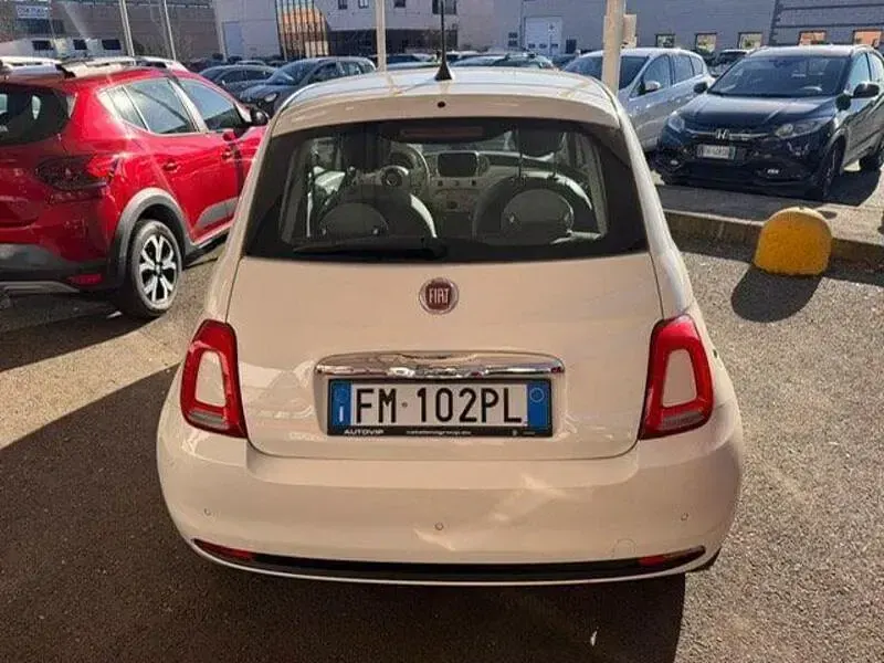 Usata Fiat 500 Lounge 69 CV (50 kW) 2017 Grigio chiaro Utilitaria