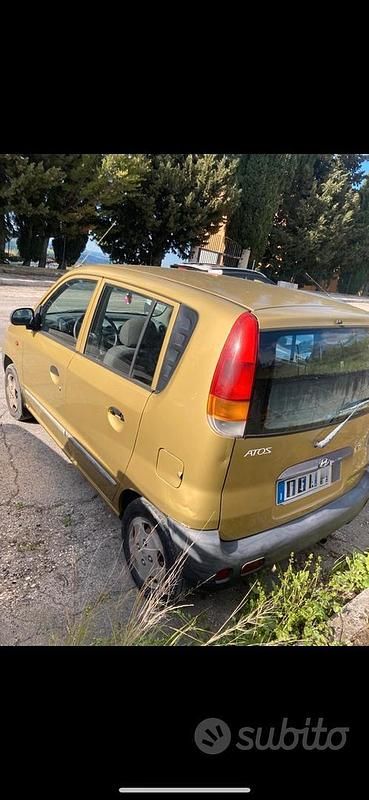 Usata Hyundai Atos 1999 Giallo Utilitaria