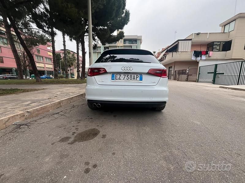 Usata Audi A3 150 CV (110 kW) 2015 Bianco Utilitaria