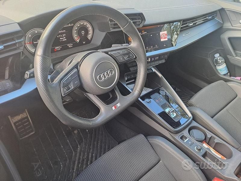 Usata Audi A3 S-Line 150 CV (110 kW) 2022 Grigio Berlina