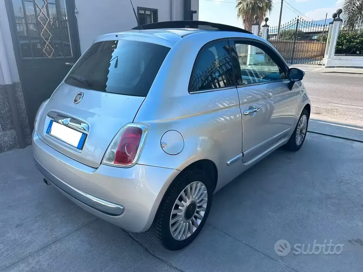 Usata Fiat 500 100 CV (73 kW) 2007 Grigio Berlina
