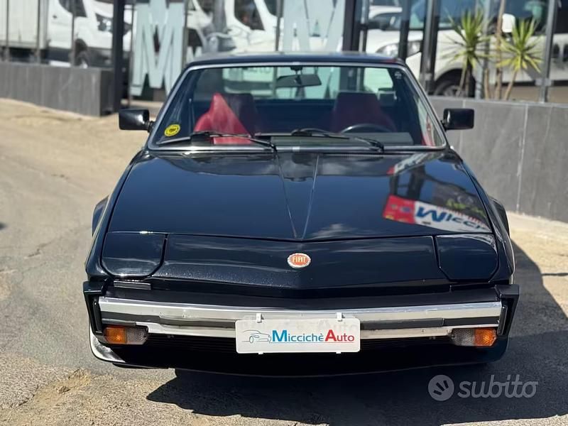 Usata Fiat X 1/9 85 CV (62 kW) 1982 Nero Cabrio