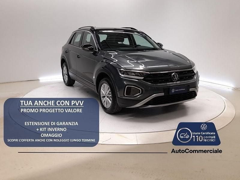 Usata VW T-Roc Life 150 CV (110 kW) 2025 Grigio scuro SUV