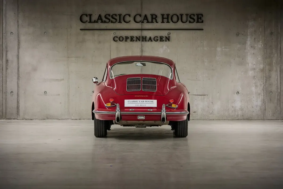 Usata Porsche 356 C 75 CV (55 kW) 1963 Rosso Coupé