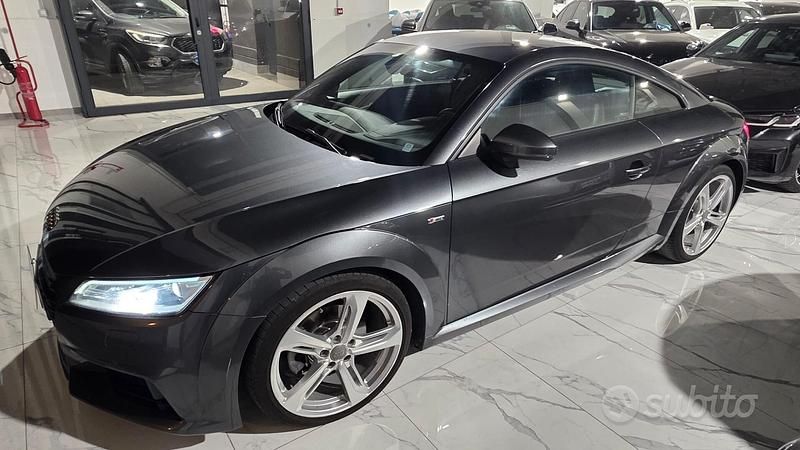 Usata Audi TT S-Line 183 CV (134 kW) 2014 Nero Coupé