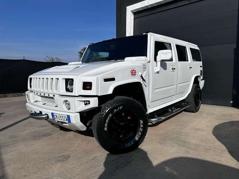Bianco Usata 2008 Hummer H2 SUV | 44.990 € (Super prezzo) - Immagine 1/4