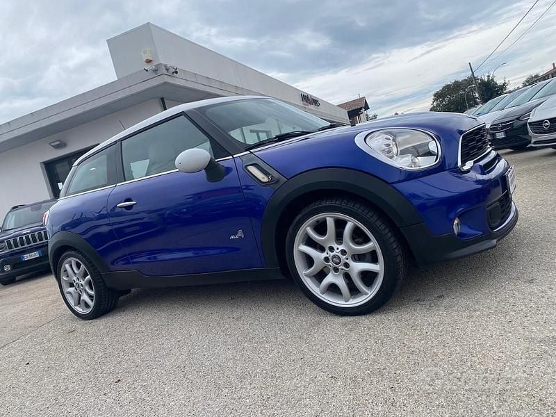 Usata Mini Cooper S Paceman 184 CV (135 kW) 2013 Blu SUV