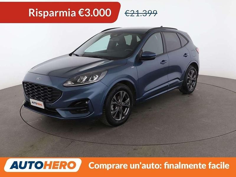 Usata Ford Kuga ST-Line 190 CV (139 kW) 2021 Blu/azzurro SUV