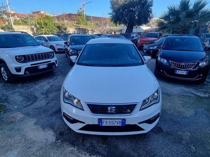 Bianco Usata 2019 Seat Leon FR Tre volumi | 13.490 € (Buon prezzo) - Immagine 1/4