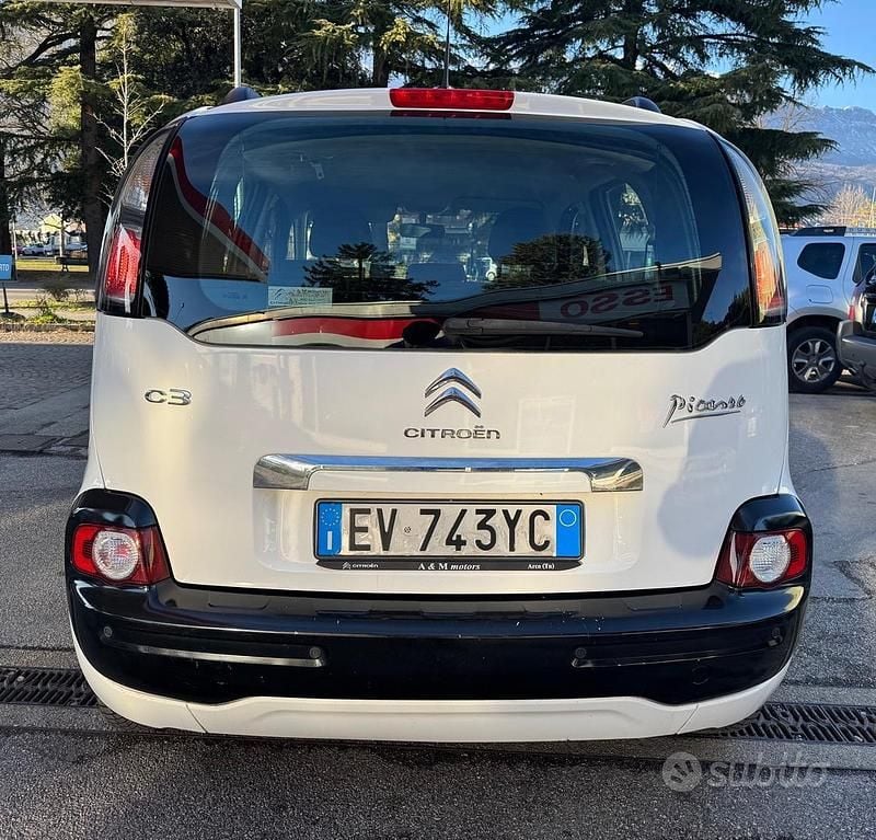 Usata Citroën C3 Picasso Exclusive 92 CV (67 kW) 2014 Bianco Monovolume