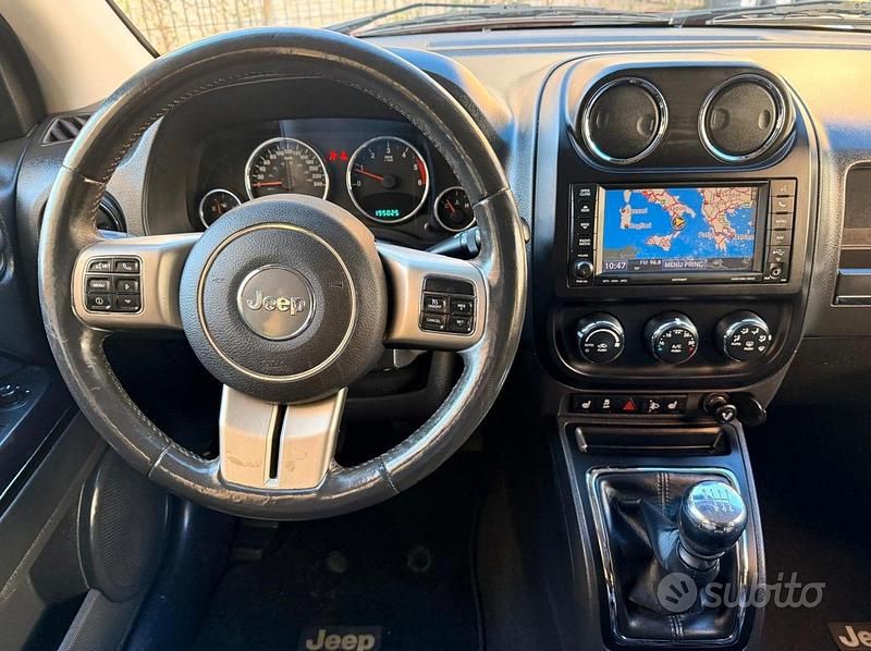 Usata Jeep Compass 163 CV (119 kW) 2013 Rosso SUV