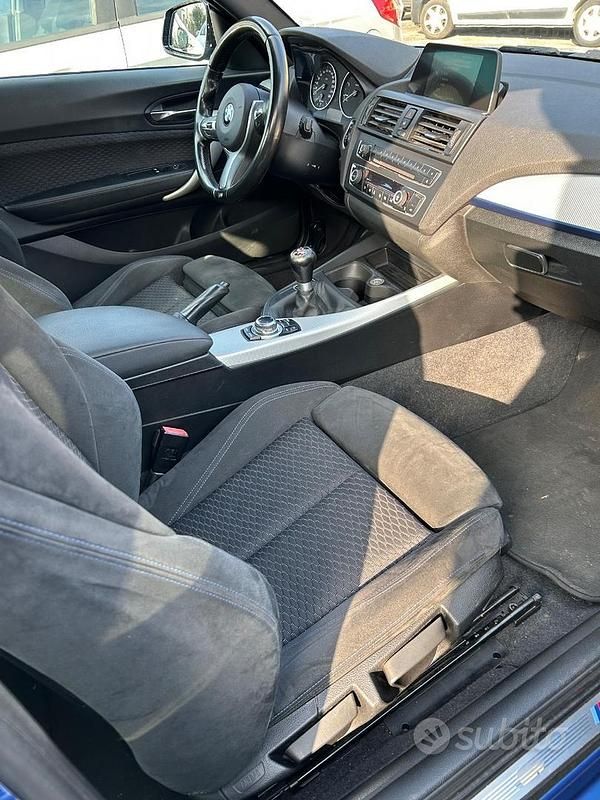 Usata BMW 218 M Sport 143 CV (105 kW) 2014 Blu Coupé