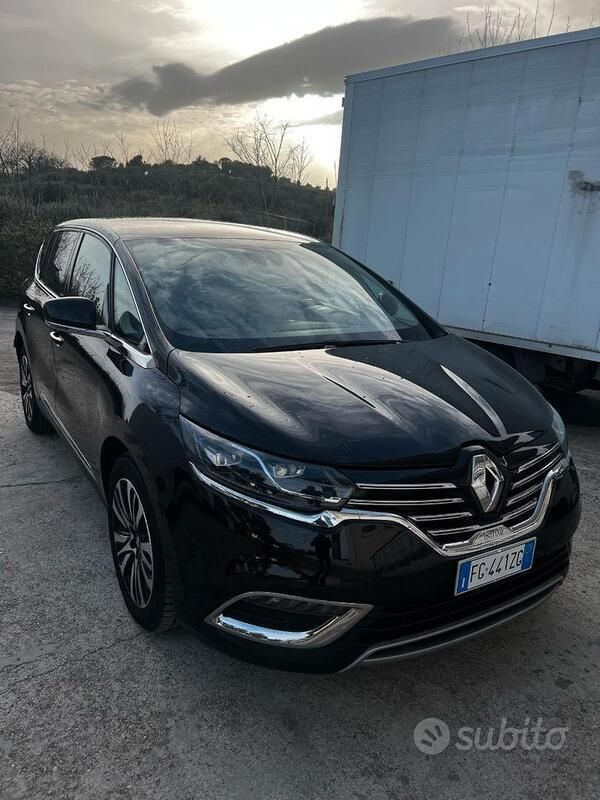 Usata Renault Espace 160 CV (117 kW) 2017 Nero Monovolume